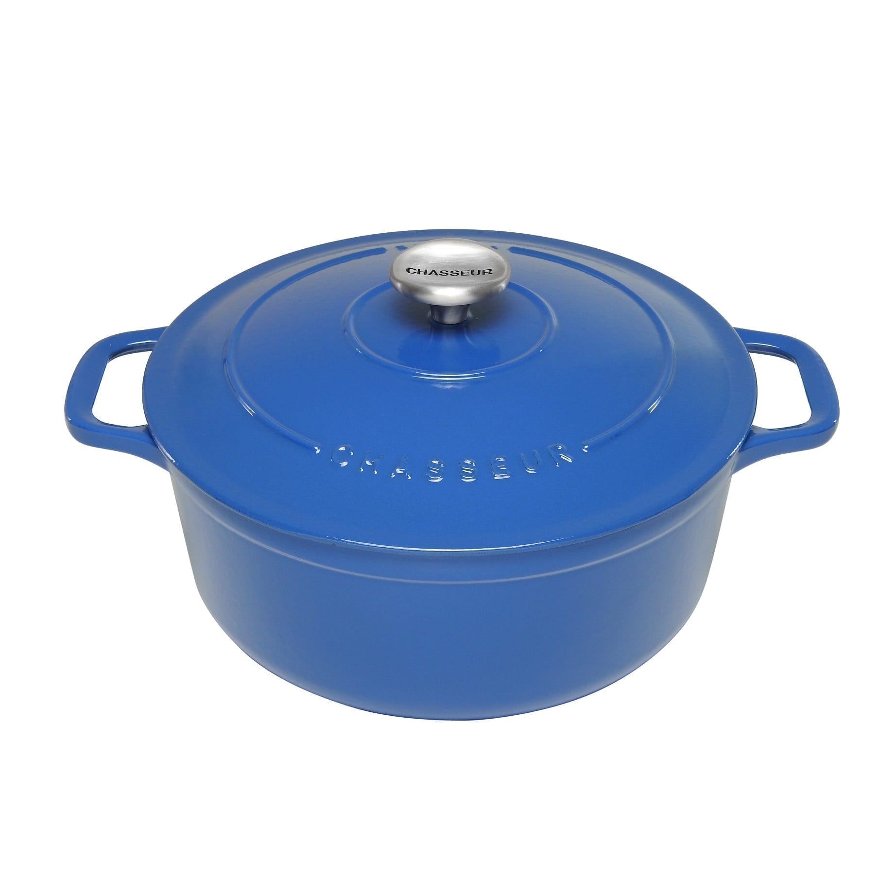 Chasseur Round French Oven Sky Blue Chef Shop