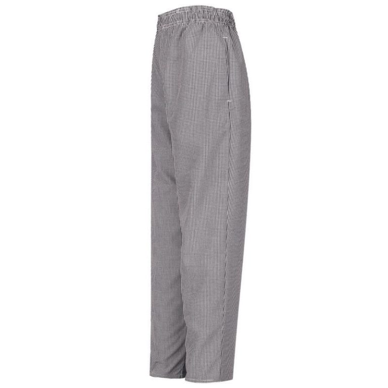 Chef Trousers Black/White Check - Chef Shop